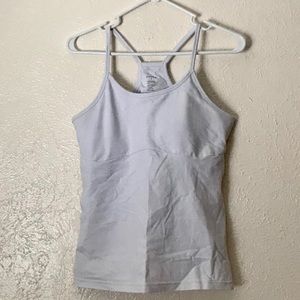 Zobha Activewear Racerback Tank - White
